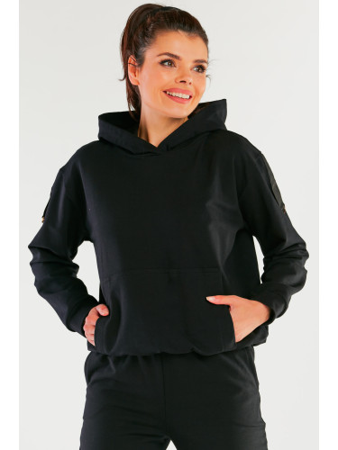 Infinite You Woman's Hoodie M248 Black