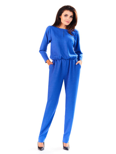 Infinite You Woman's Jumpsuit M142 Blue
