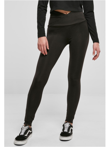 Women's leggings Recycled At the waist black