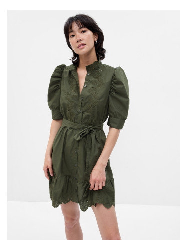 GAP Mini Dress with Puffed Sleeves - Ladies
