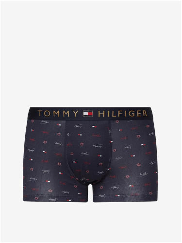 Tommy Hilfiger Underwear Blue Men's Patterned Boxer Shorts and Socks Set