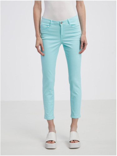 Turquoise Women's Skinny Fit Jeans CAMAIEU - Women