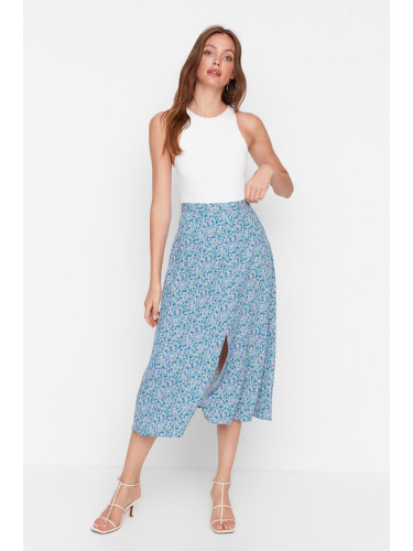 Дамска пола Trendyol Floral Patterned
