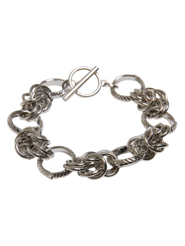 Multiring bracelet - silver color