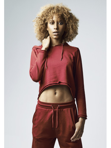 Дамски суитшърт в бордо