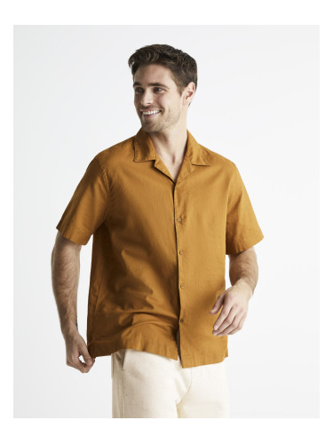 Celio Linen Shirt Basurf - Mens