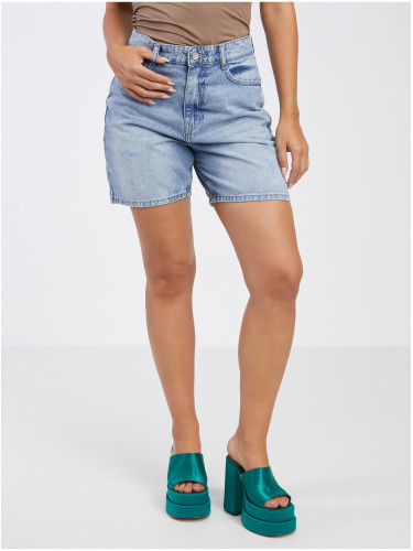 Light blue denim shorts Noisy May Josie - Women