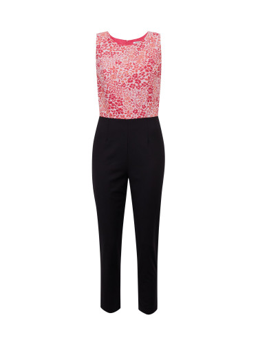 Orsay Pink & Black Women's Floral Jumpsuit - Women's
