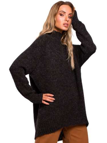 Made Of Emotion Woman's Pullover M468 Graphite