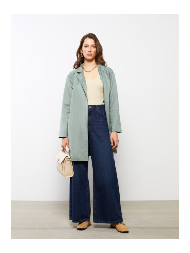 LC Уайкики дамски тренчкот с яке яка прав дълъг ръкав