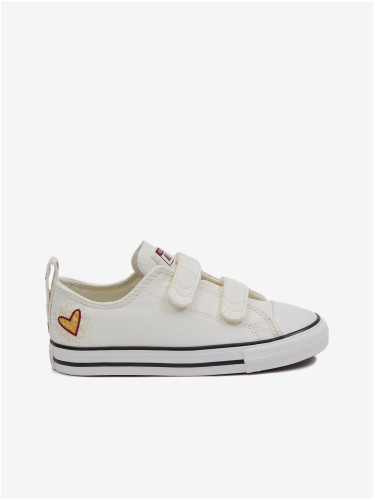 Converse Chuck Taylor All Star 2V Creamy Girls' Sneakers