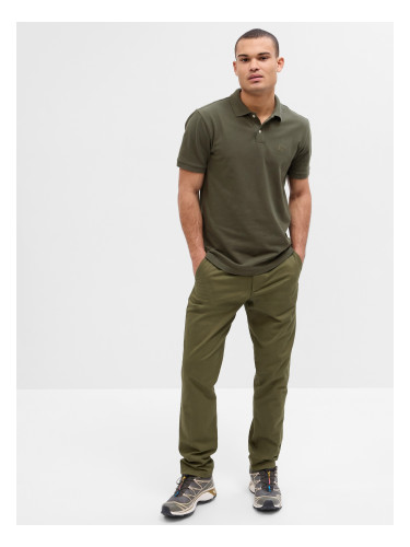 Green Men's Slim Fit Pants GAP GapFlex