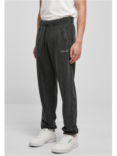 Small sweatpants with black embroidery