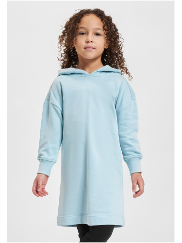 Girls' Oversized Terry Hoody Ocean Blue Dress