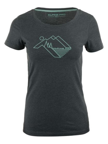 Women's T-shirt ALPINE PRO KEFADA dk.true gray