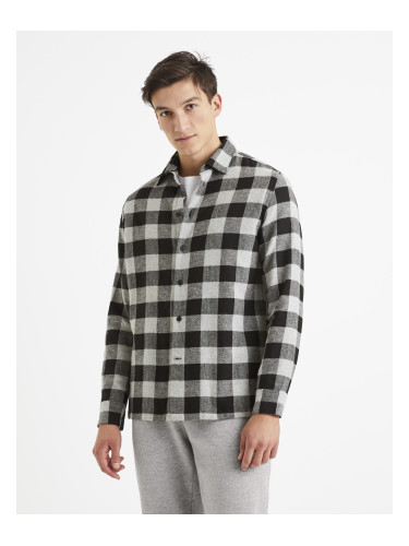 Celio Plaid Shirt Vakurt - Men's