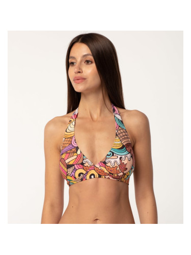 Aloha From Deer Woman's Love Thy Ice Cream Halter Neck Bikini Top BTH AFD353