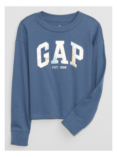 GAP Children's T-shirt with metallic logo - Girls