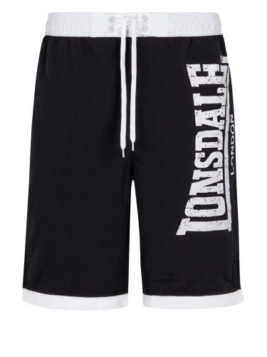 Мъжки плувни шорти. Lonsdale 113268-Black/Olive