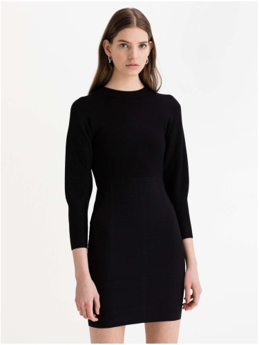 Black Ladies Dress Guess Daisy - Women