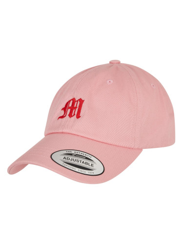 Letter Pink M Low Profile Beanie