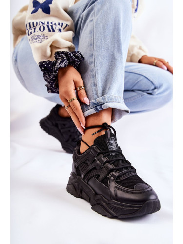 Дамски спортни обувки Sneakersy Black Daren