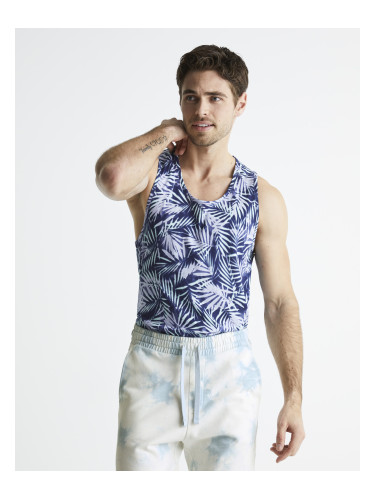 Celio Patterned Tank Top Bevild - Men's