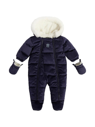 Бебешки зимен космонавт в син цвят за момче Guess