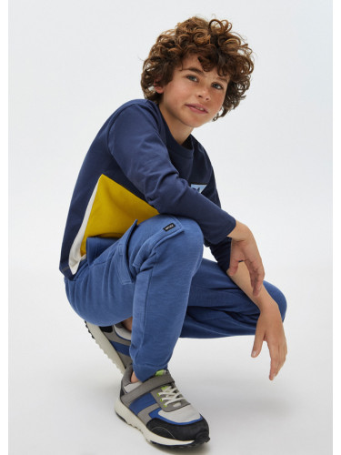 Детски карго панталон в син цвят Mayoral