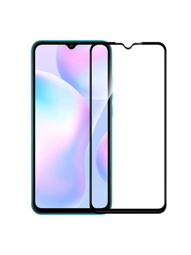 Стъклен протектор MBX 5D Slim с цяло лепило, За Samsung Galaxy A25 5G (A256B), Черен