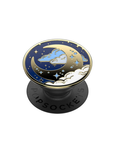 Оригинален попсокет PopSockets® PopGrip Premium Enamel Fly Me To The Moon, Многоцветен