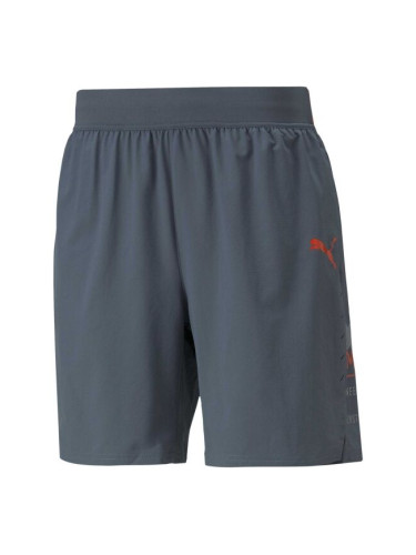 Puma TRAIN ULTRAWEAVE 7 SHORT Мъжки спортни шорти, тъмносиво, размер