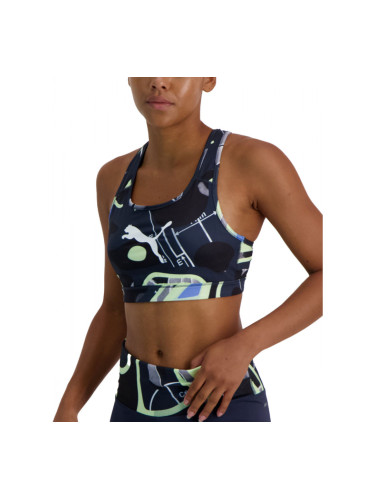 PUMA IndividualFinal Sport Bra Black