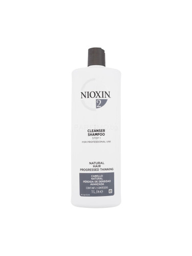 Nioxin System 2 Cleanser Шампоан за жени 1000 ml