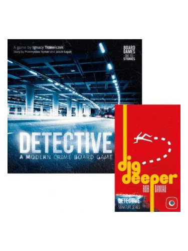 БЪНДЪЛ - DETECTIVE: A MODERN CRIME BOARD GAME + SIGNATURE SERIES - DIG DEEPER 38137 - 38290