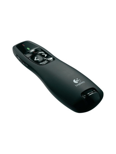 Лазерна показалка Logitech R400 Wireless Laser Presenter, USB приемател