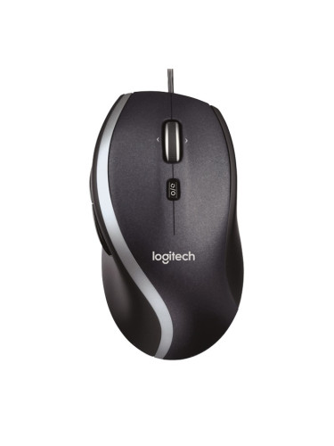 Мишка Logitech M500s, оптична (4 000 dpi), USB, 7 програмируеми бутона, черна