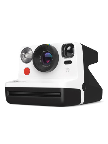Фотоапарат Polaroid NOW Gen 2, моментални снимки, светкавица, автофокус, бял