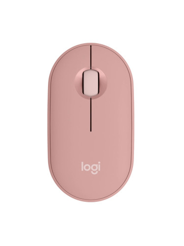 Мишка Logitech Pebble 2 M350s (910-007014), оптична (4000dpi), безжична, Bluetooth, розова, SilentTouch