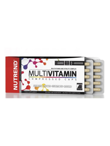 NUTREND MULTIVITAMIN COMPRESSED Мултивитамини 60 капс.