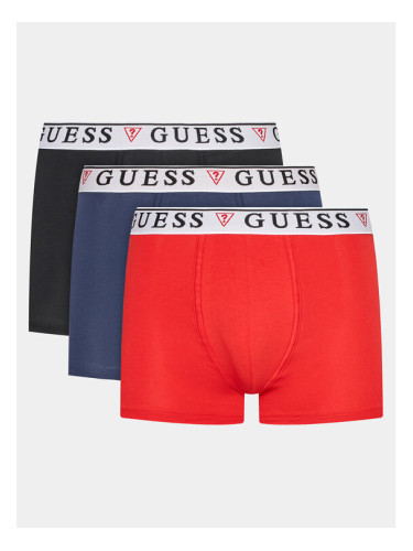 Guess Комплект 3 чифта боксерки U97G01 K6YW1 Цветен