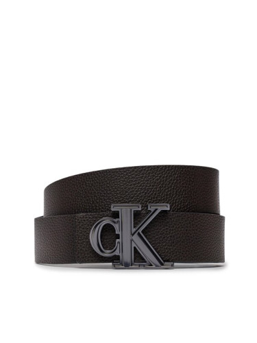 Calvin Klein Jeans Мъжки колан Gift Prong Harness Lthr Belt35Mm K50K511516 Черен