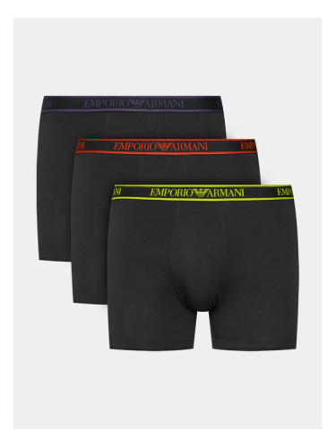 Emporio Armani Underwear Комплект 3 чифта боксерки 111473 3F717 29821 Черен