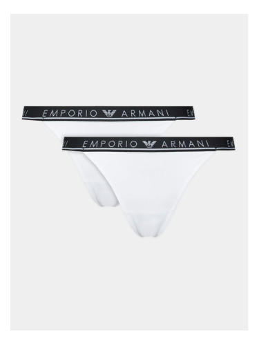 Emporio Armani Underwear Комплект 2 чифта прашки 164522 3F227 00010 Бял