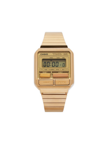 Casio Часовник Vintage 80s A120WEG-9AEF Златист
