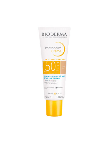 Bioderma Photoderm Тониран слънцезащитен крем за суха и чувствителна кожа SPF50+ 40 ml