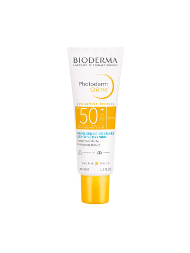 Bioderma Photoderm Слънцезащитен крем за чувствителна кожа SPF50+ 40 ml