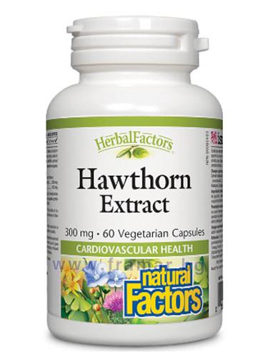 ГЛОГ ЕКСТРАКТ капсули 465 мг * 60 НАТУРАЛ ФАКТОРС