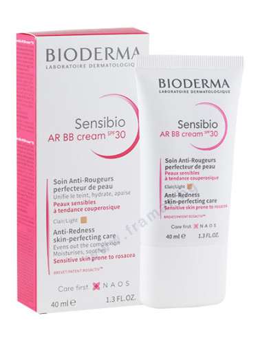 БИОДЕРМА СЕНСИБИО AR ББ КРЕМ ЗА ЛИЦЕ 40 мл