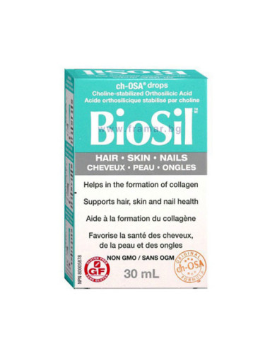 БИОСИЛ КОСА, КОЖА И НОКТИ 30 мл * 60 НАТУРАЛ ФАКТОРС